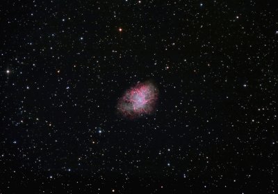 M1, The Crab Nebula Ha + RGB