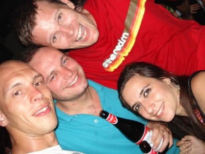 Belgium Nick, Hugo myslef and Cyn