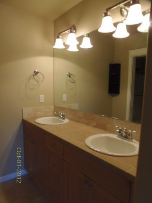 Master bath with shower