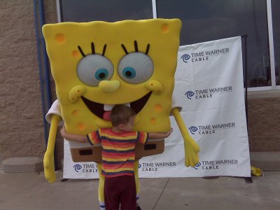 Sometimes, You've Gotta Hug Sponge Bob Square Pants!