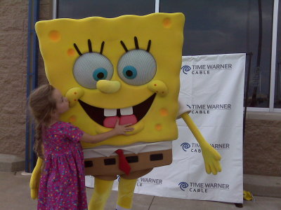 Sometimes, You've Gotta Hug Sponge Bob Square Pants!