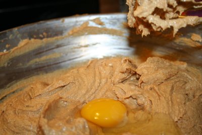 Egg in the Cookie Batter!