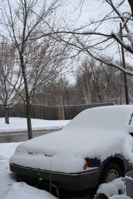 Please Clean Off Your Car Before You Go in the Snow!