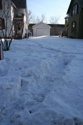 An Unshoveled Pathway...