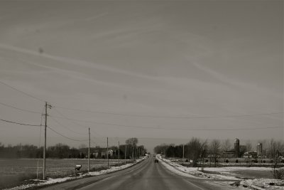 Driving through Town...