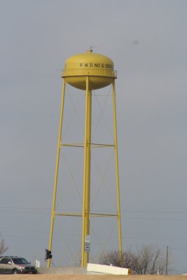 Yellow Water Tower...