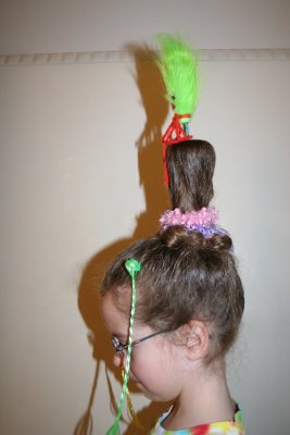 Crazy Hair Day Wins a Prize!!!