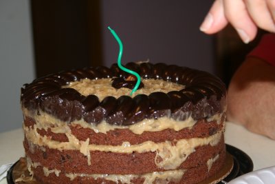 Mmmm... German Chocolate Cake!