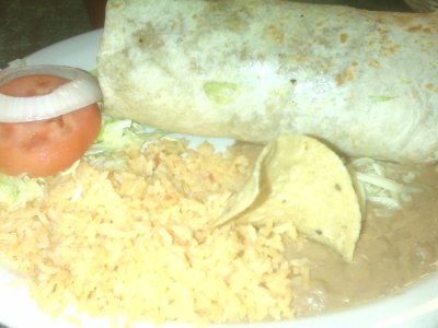 Big Burrito Dinner...