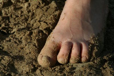 Foot in the Sand~
