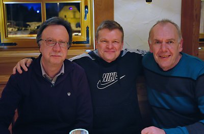 Rolf, Klaus, Michael. Friends since childhood