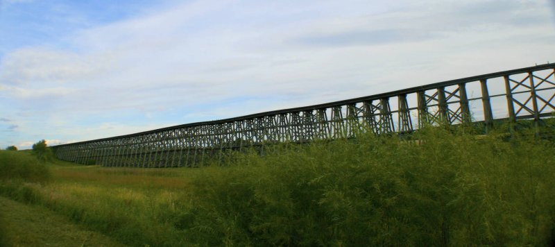 Old train trestle