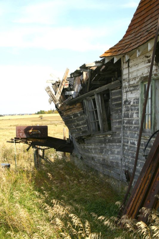 Back end of the barn