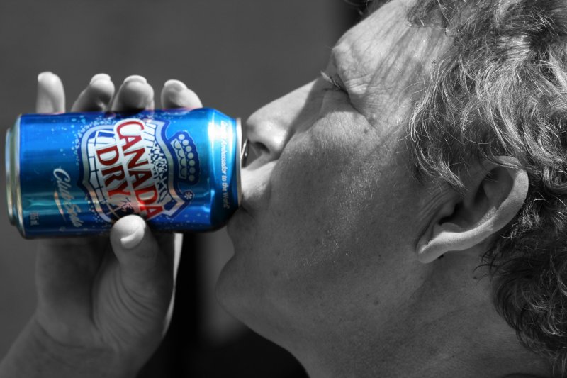 Drinking Canada Dry