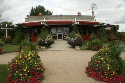 Entrance to The Berry Barn