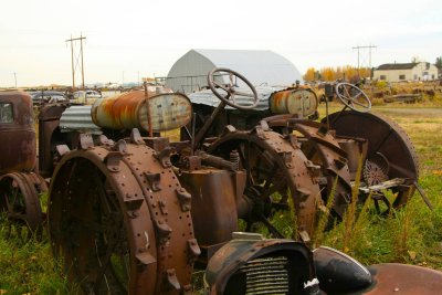 Tractor graveyard