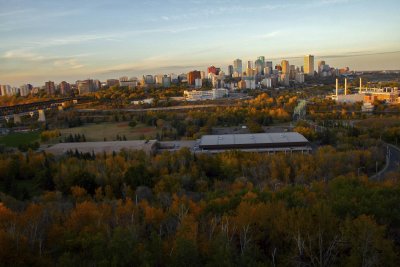 Edmonton river valley-fall colors