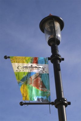 Cochrane Festival sign