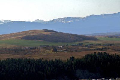 View of the valley