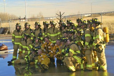 Happy bunch of recruits.....final day.