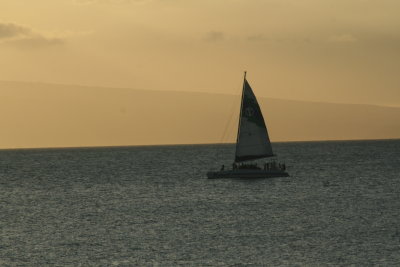 Maui sunset sail