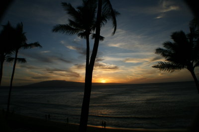 Sunset on Ka'anapali Beach