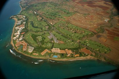 Golf course and resorts view