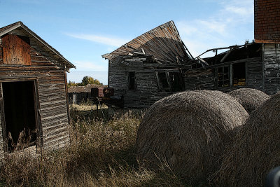 Old farm sheds-Treatment 2