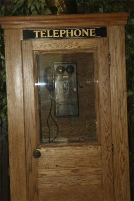 Phone booth of yesteryear