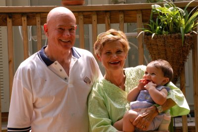 Grandparents with Jackson