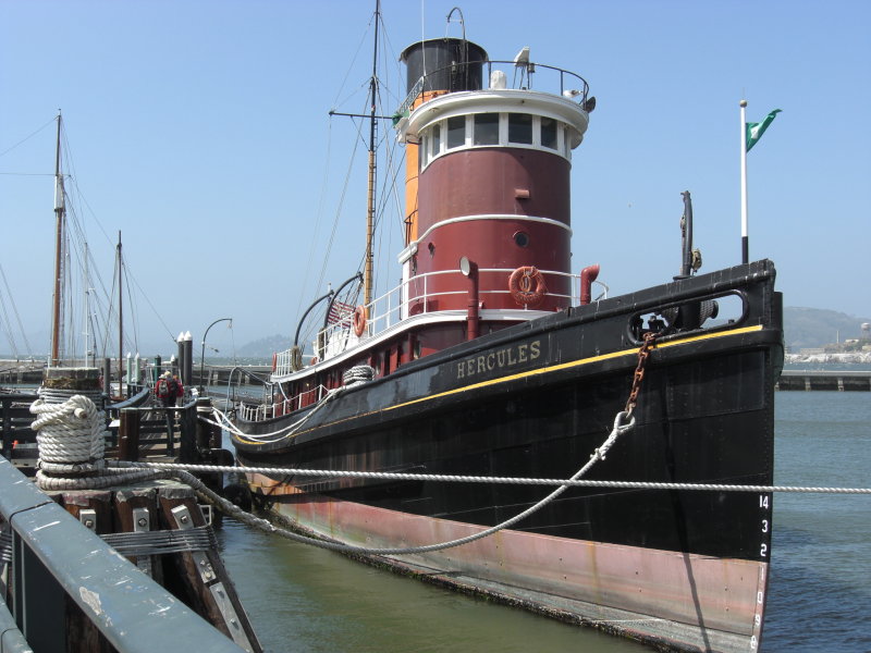 Steam powered tugboat Hercules, Maritime Museum