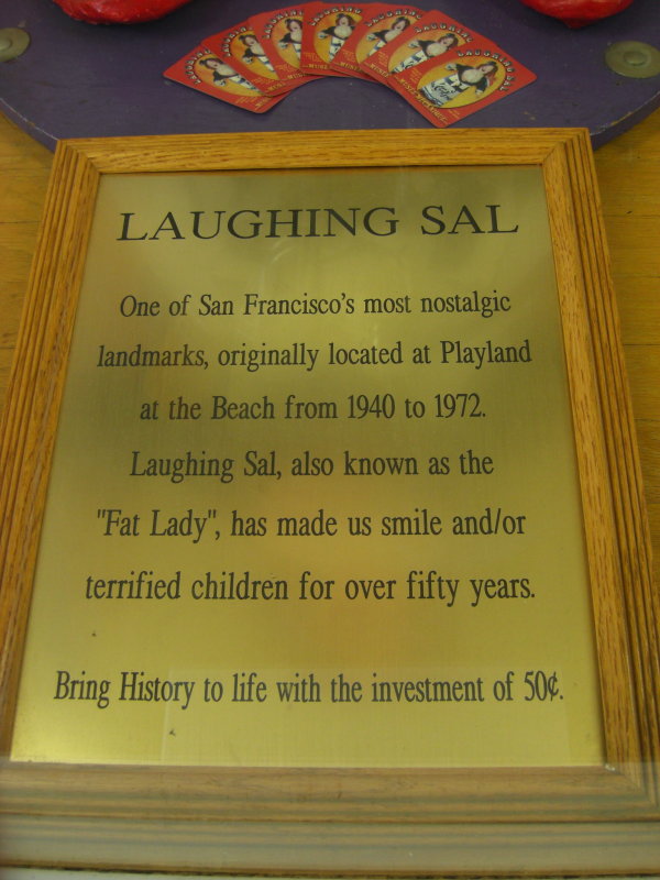Laughing Sal - Musee Mechanique