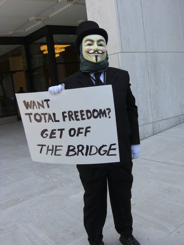 Activist against Scientology; we are a theatrical town