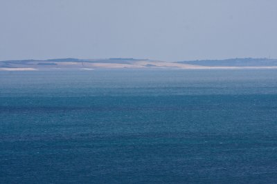 Chesil across Lyme bay