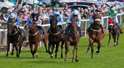 Adrian Nicholls wins the sixth aboard Galpin Junior