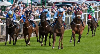 Adrian Nicholls wins the sixth aboard  Galpin Junior