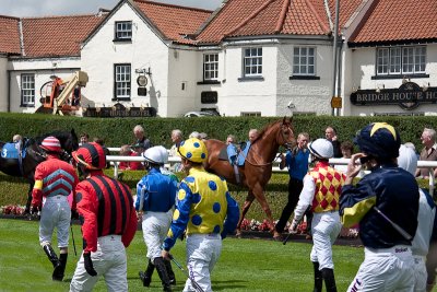 Striding out for the first