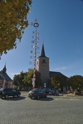 Visiting the Cathedrale / Church of Weissenstadt / Bavaria