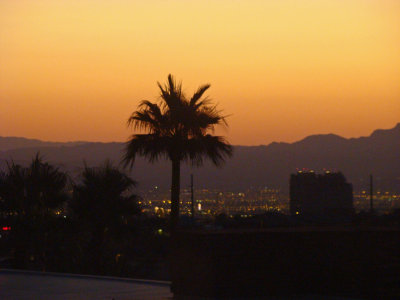 Sunrise in Las Vegas