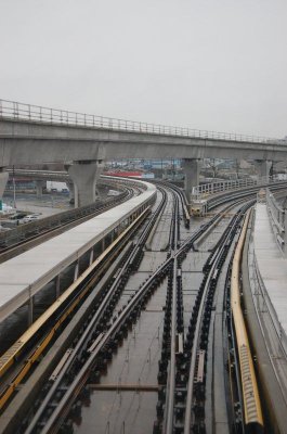 Skytrain Track Split