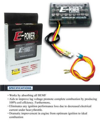 E-Power 3 Ignition Voltage Stabilizer