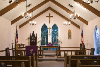 Church of the Holy Cross, also known as the Holy Cross Episcopal Church
