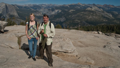 Kat and Craig on Sentinel Dome