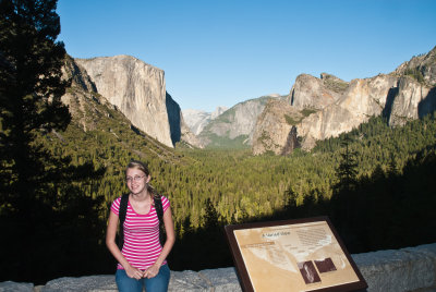 Kat at Tunnel View