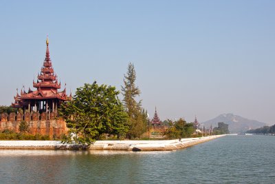 Mandalay Hill and the City