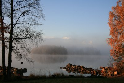 Morgenstemning ved søen
