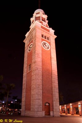 Clock Tower at night, Tsim Sha Tsui