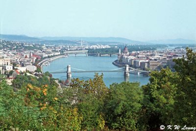 The view of the Danube from Gellmrt Hill 01