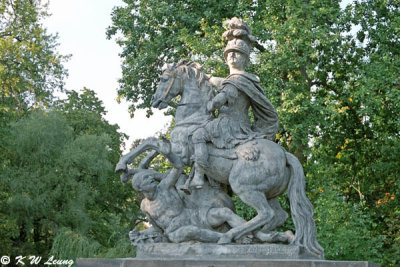 Statue of King John III Sobieski in Lazienki Park