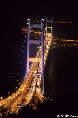 Tsing Ma Bridge @ night  03